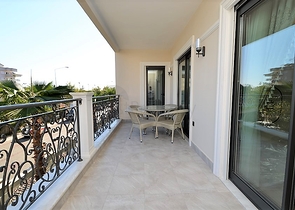 Апартаменты класса Люкс в аренду, с планировкой 2+1 в центре Алании