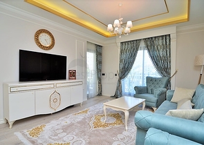 Апартаменты класса Люкс в аренду, с планировкой 2+1 в центре Алании