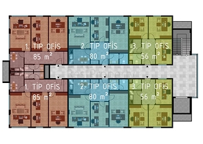 Бизнес-центр в развивающемся районе Оба