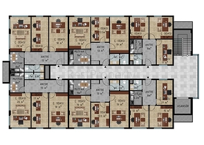 Бизнес-центр в развивающемся районе Оба