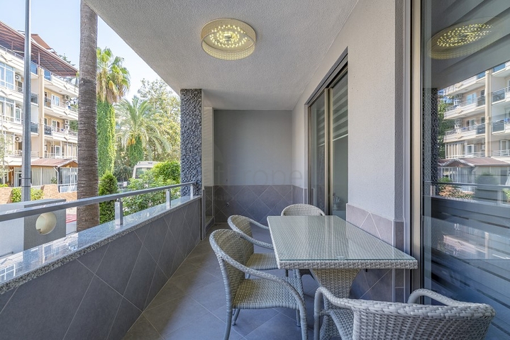 Меблированная трехкомнатная квартира в районе Оба