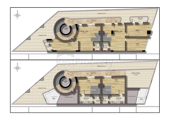 Коммерческие помещения в центре города Анталии