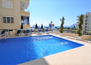 Меблированная квартира с видом на море