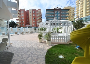 Двухкомнатная квартира в Махмутларе