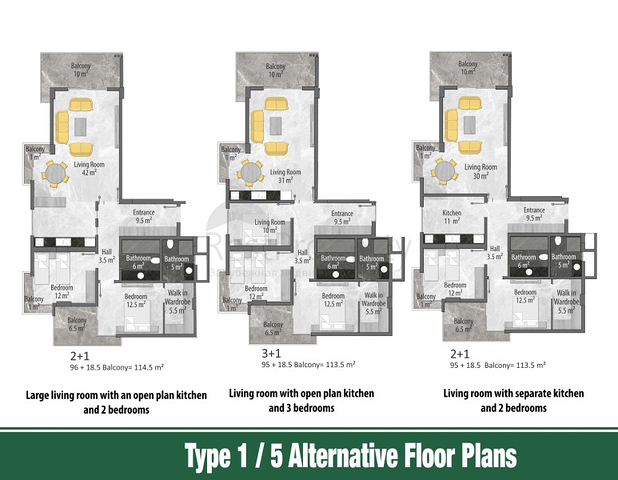 Квартиры в новом современном комплексе 