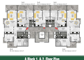 Квартиры в новом современном комплексе 
