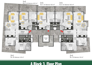 Квартиры в новом современном комплексе 