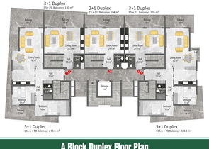 Квартиры в новом современном комплексе 