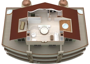 Трёхэтажная вилла c собственным бассейном