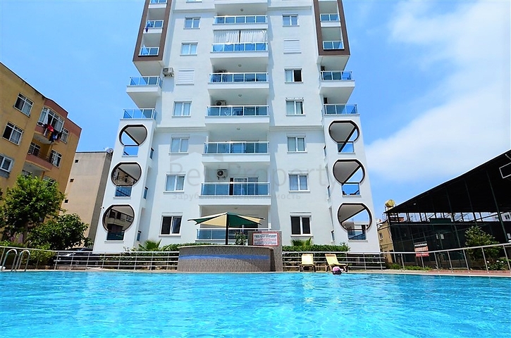 Двухкомнатная квартира в Махмутларе