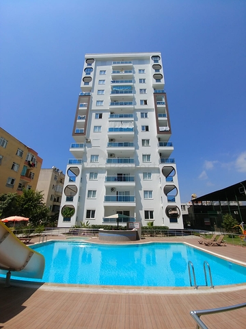 Двухкомнатная квартира в Махмутларе