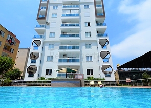 Двухкомнатная квартира в Махмутларе