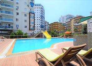 Двухкомнатная квартира в Махмутларе