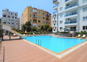 Двухкомнатная квартира в Махмутларе