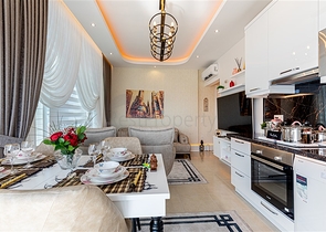 Квартиры в новом готовом комплексе в Махмутларе