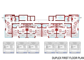 Квартиры в новом готовом комплексе в Махмутларе