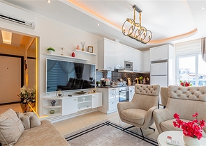 Квартиры в новом готовом комплексе в Махмутларе