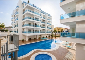 Двухкомнатная квартира в Авсалларе