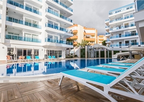 Двухкомнатная квартира в Авсалларе