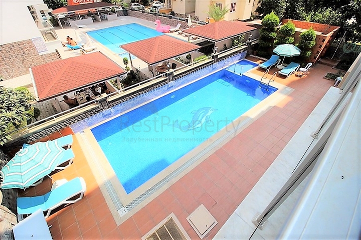 Апартаменты с планировкой 1+1 в Махмутларе