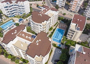 Квартира 2+1 с мебелью в комплексе в Коньяалты Анталья