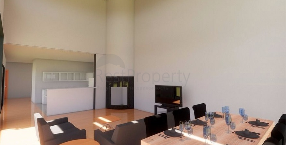 Отдельностоящая вилла 4+1 в стиле лофт в самом центре Белека