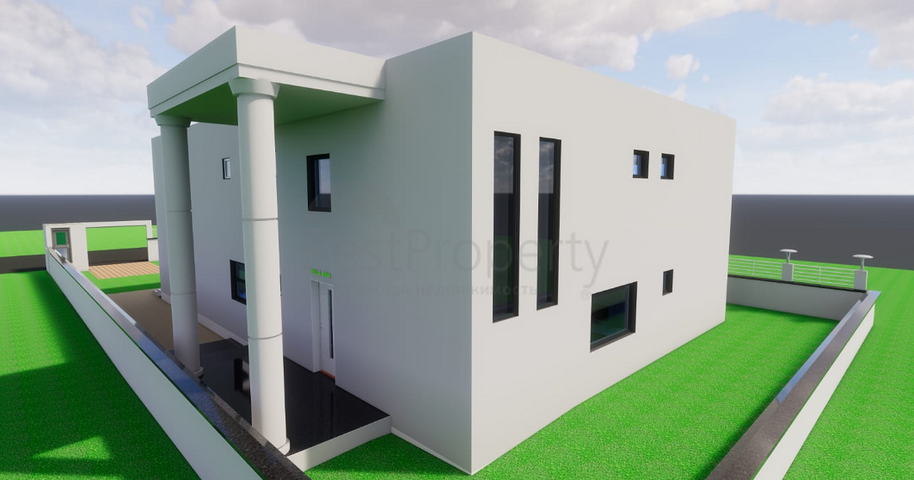 Отдельностоящая вилла 4+1 в стиле лофт в самом центре Белека