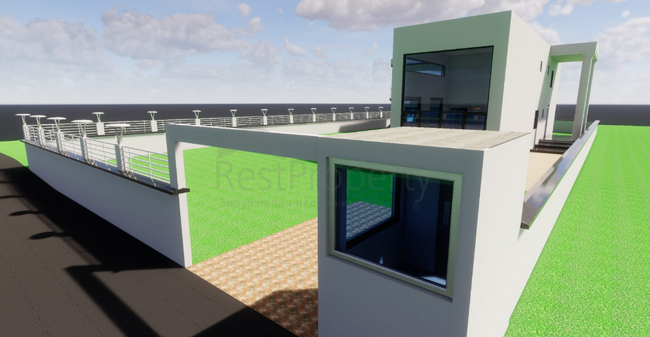 Отдельностоящая вилла 4+1 в стиле лофт в самом центре Белека