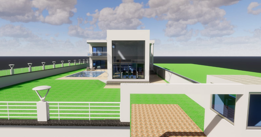 Отдельностоящая вилла 4+1 в стиле лофт в самом центре Белека