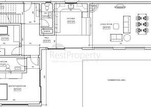 Отдельностоящая вилла 4+1 в стиле лофт в самом центре Белека
