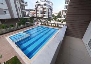 Квартира 2+1 в комплексе с бассейном в  Коньяалты Анталья 