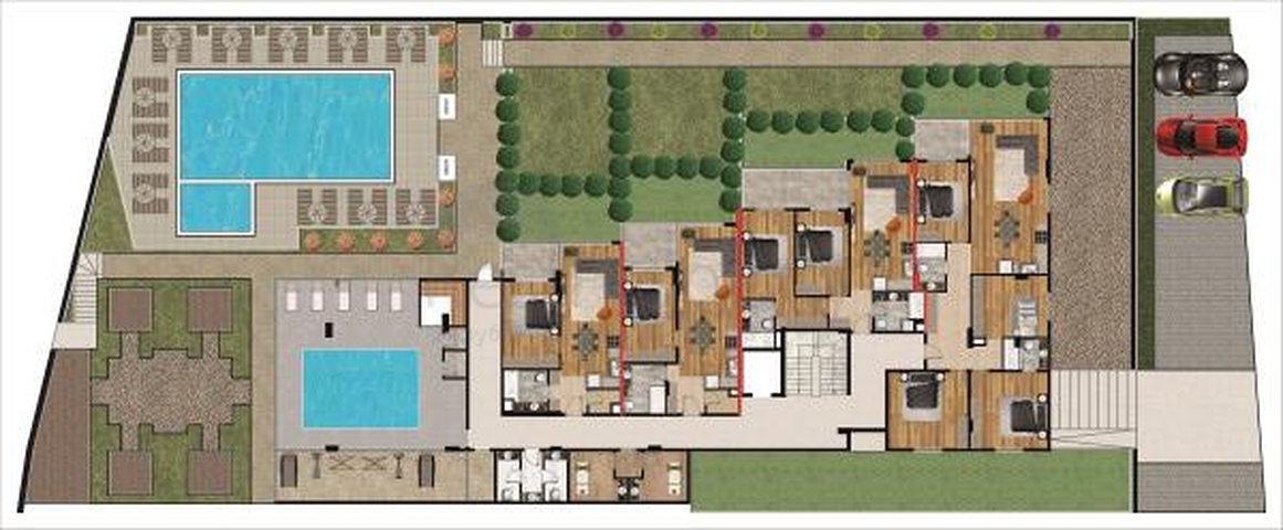 Новый комплекс на первой береговой линии