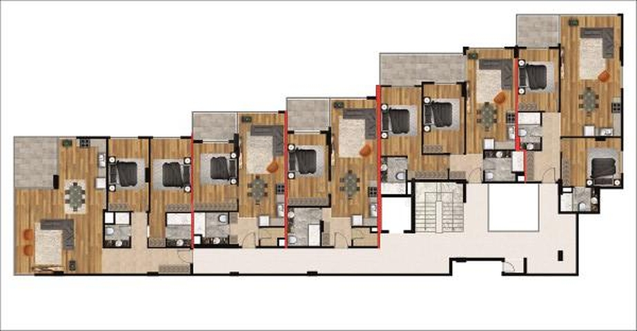 Новый комплекс на первой береговой линии