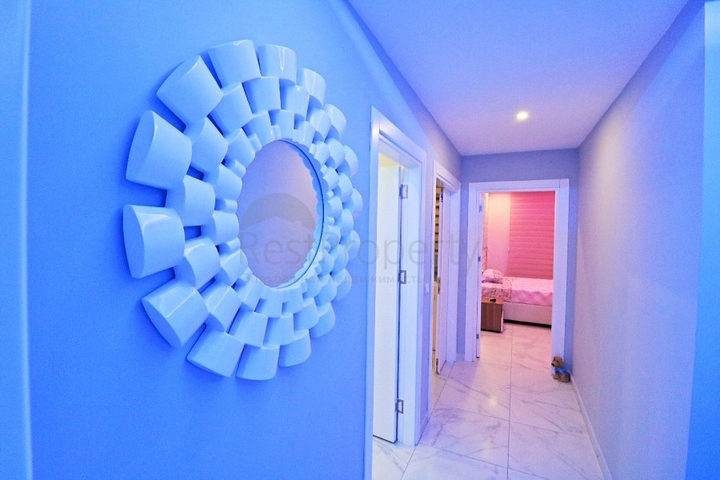 Апартаменты планировки 2+1 с мебелью