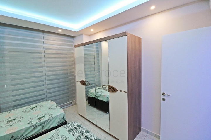 Апартаменты планировки 2+1 с мебелью