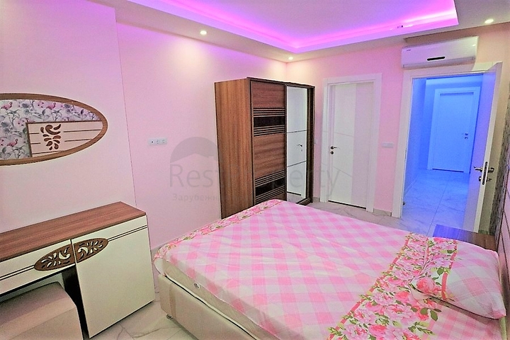 Апартаменты планировки 2+1 с мебелью