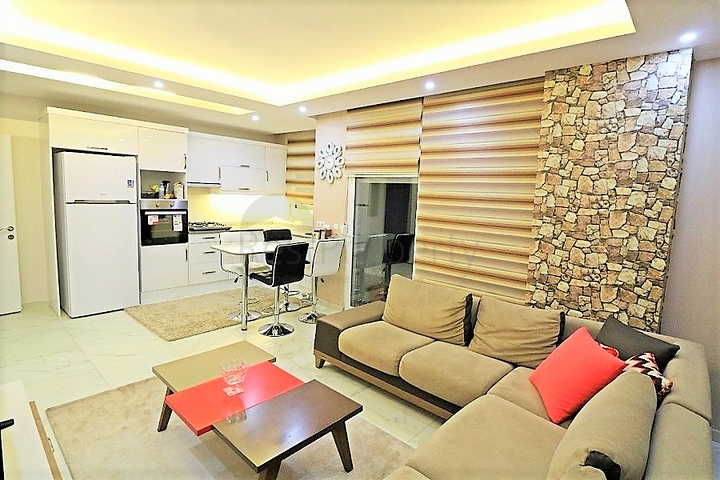 Апартаменты планировки 2+1 с мебелью