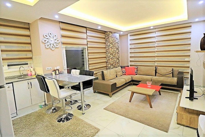 Апартаменты планировки 2+1 с мебелью