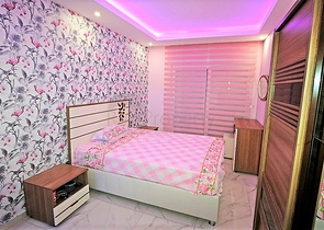 Апартаменты планировки 2+1 с мебелью