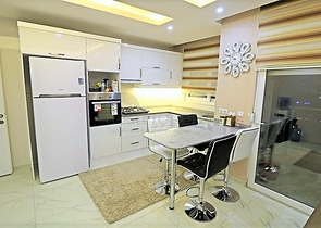 Апартаменты планировки 2+1 с мебелью