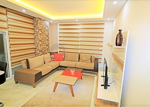 Апартаменты планировки 2+1 с мебелью