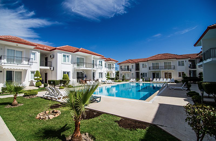 Квартира 2+1 с мебелью в Чамьюва Кемере 450 м до моря