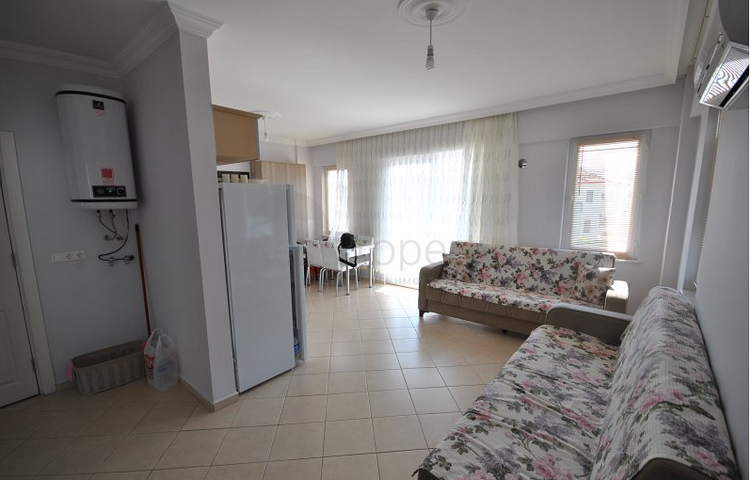 Квартира 2+1 с мебелью в Чамьюва Кемере 450 м до моря