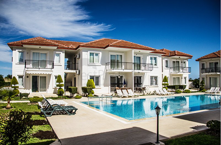 Квартира 2+1 с мебелью в Чамьюва Кемере 450 м до моря