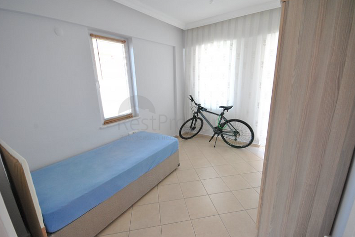 Квартира 2+1 с мебелью в Чамьюва Кемере 450 м до моря