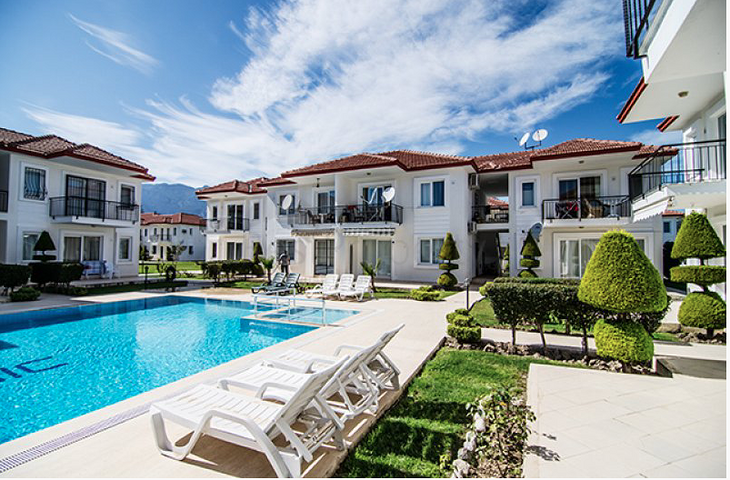 Квартира 2+1 с мебелью в Чамьюва Кемере 450 м до моря