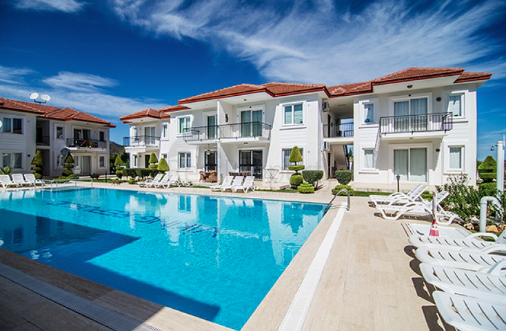 Квартира 2+1 с мебелью в Чамьюва Кемере 450 м до моря