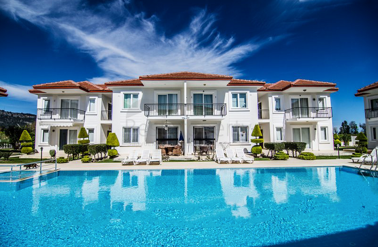 Квартира 2+1 с мебелью в Чамьюва Кемере 450 м до моря