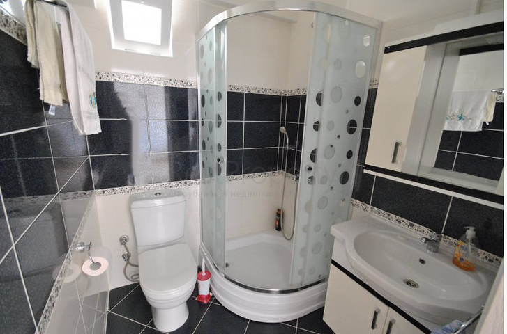 Квартира 2+1 с мебелью в Чамьюва Кемере 450 м до моря