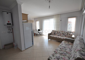 Квартира 2+1 с мебелью в Чамьюва Кемере 450 м до моря